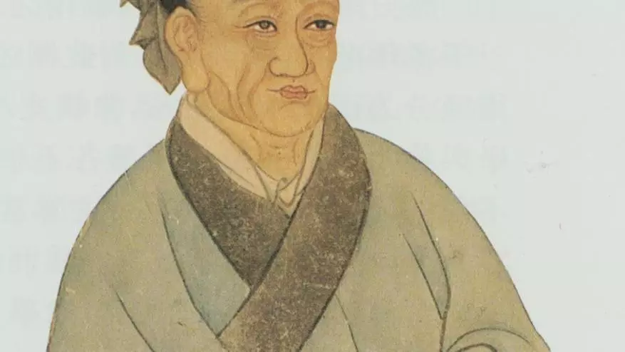 sima qian painted portrait
